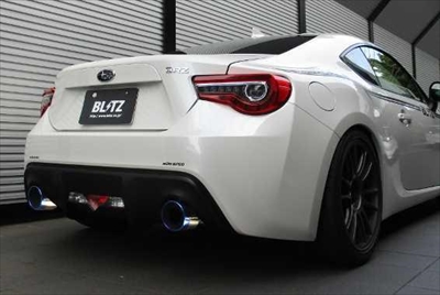 リヤアンダ ブリッツ ニュルスペックVS マフラー BRZ DBA-ZC6 62095