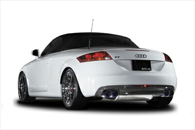 Audi TT 8JBWA (06/10-) ディフューザー カーボン製 クリア塗装済み