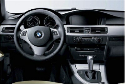 BMW 3シリーズ セダン アルミニウム・トリム (ブラッシュ仕上げ) ダッシュ・ボード 2008.9〜 左ハンドル車左側用