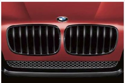 26640円 【ふるさと割】 26640円 気質アップ BMW Performance ブラック キドニー グリル 右側 塗装取付込