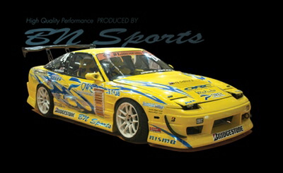 BN ビーエヌ スポーツ 180SX フロントバンパー タイプ2 BN SPORTS BN Sports Type 3 Full Body Kit for Nissan 180sx \u2013 Parts From Japan