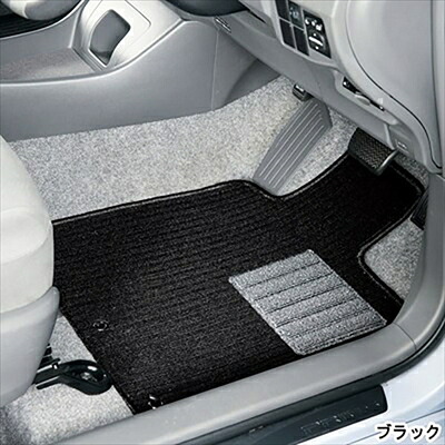 50系 RAV4 ガソリン車 フロアマット ベーシック バレー ブラック