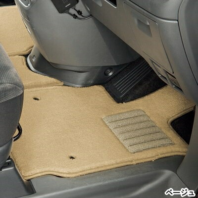 bB NCP3# ヴェスティート フロアマット デラックスタイプ グレイス ベージュ/ヒールパット無