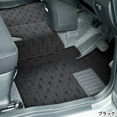 CX-5 KF フロアマット スタンダードタイプ ステアーズ ブラック/ヒールパット有