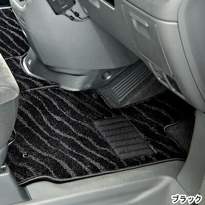 LEXUS NX AYZ/AGZ10 フロアマット デラックスタイプ ブルーク ブラック/ヒールパット無