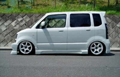 楽天市場】ワゴンR MH21/22 サイドステップ 塗装済み : Autostyle