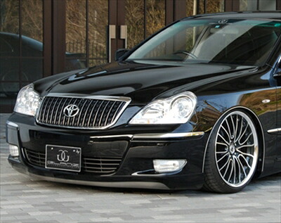 18 クラウンマジェスタ 後期（2006/7-2009/2） GLANZ フロントハーフスポイラー｜Autostyle