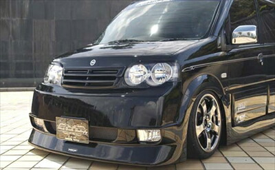 ムーブカスタム L150 前期 フロントバンパースポイラー(グリル一体式)