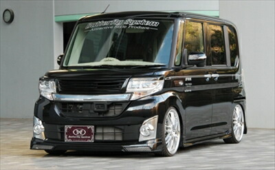 楽天市場】タントカスタム LA600S 前期 GLANZ フロントハーフ 