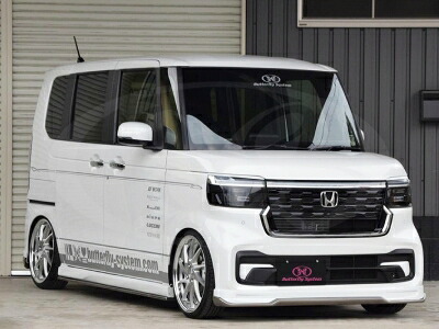 JF5 / JF6 N-BOX カスタム GLANZ フロントハーフスポイラー FRP 塗装済|Autostyle