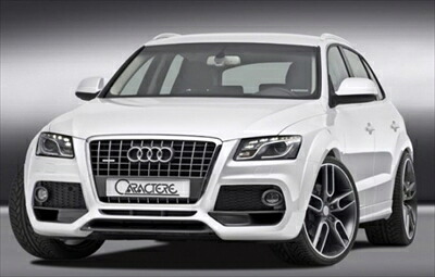 AUDI Q5 8R フロントバンパー APS装着車用 塗装取付込