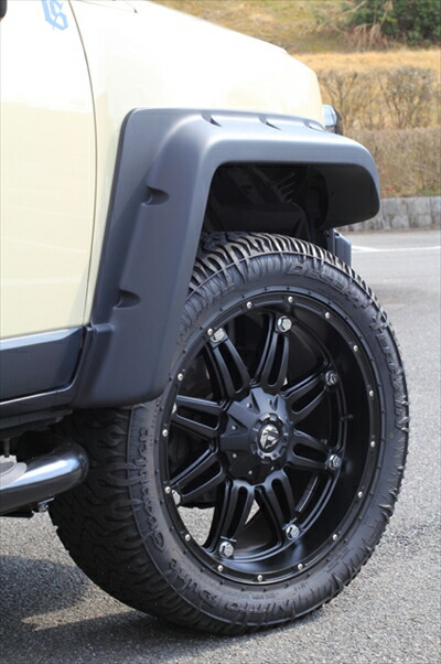 トヨタ FJクルーザー 07y-12y ワイド オーバーフェンダー 1台分 楽天