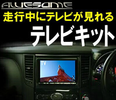 エルグランド E51 純正/オプションナビ用 テレビキット 平成14年6月～平成16年8月車用