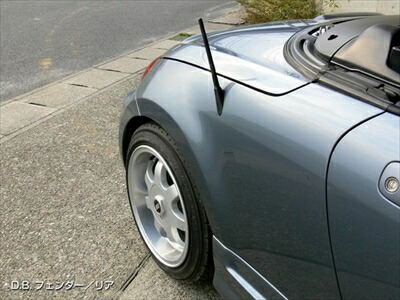 コペンL880kフロントフェンダー 黒 FRP製左右セット