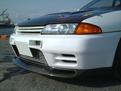 R32 GTR フロントリップスポイラー カーボン 綾織 タイプ|Autostyle