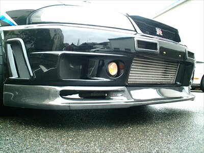 R33 GTR フロントリップスポイラー タイプ1 カーボン 綾織 タイプ 取付込|Autostyle