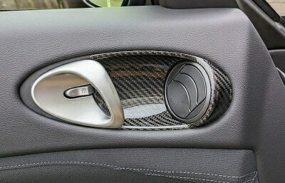 Z31フェアレディZ 綾織カーボン ドアミラーインサイドホールカバー左右