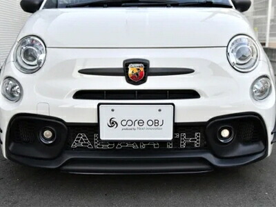 ABARTH 595/695 フロントセンタースプリッター グロスブラック｜Autostyle