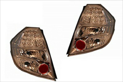 楽天市場】GE6〜9 フィット FITファイバーフルLEDテールランプブラック