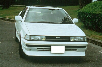 AE91/92レビン用 フロントエアダムスポイラー レビン AE92 フロントリップスポイラー : エアロ.カスタムパーツ