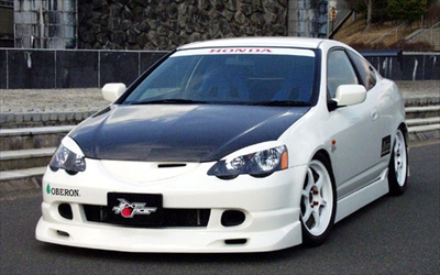 INTEGRA DC5 ボンネット ノーマル形状（カーボン製） 車用品