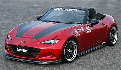 ロードスター ND5RC ボトムライン3点セット （フロント/サイド/リア) カーボン製 クリア塗装済み｜Autostyle