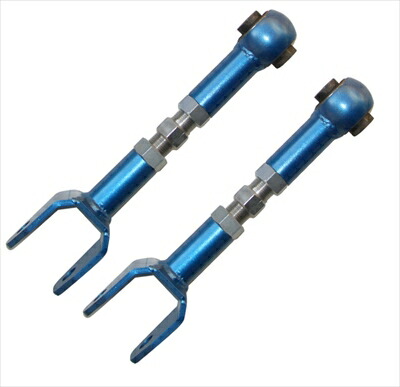 楽天市場】フロント アッパーアーム ブルー ローダウン時のキャンバー