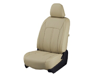 KSP210/MXPA10/MXPA15 ヤリス（2020/2-2026/2） ヘッドレスト一体型 シートカバー リアルレザー タンベージュ｜Autostyle 33,248円