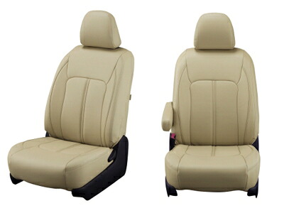 KSP210/MXPA10/MXPA15 ヤリス ヘッドレストセパレート型 シートカバー プライム タンベージュ