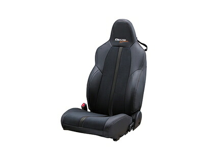 MXWH60 / MXWH65 プリウス Z シートカバー スポーツ フロントのみ ブラック×ブラックストライプ