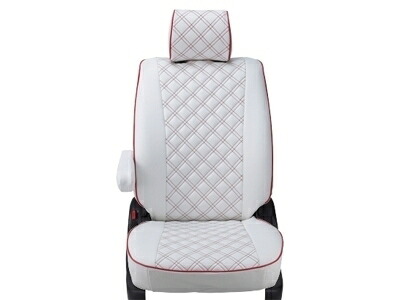 VN5 レヴォーグ レイバック シートカバー キルティングタイプ ホワイト×レッドステッチ 19,272円