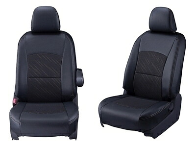 GUD / GUE クロストレック パワーシート装備車 シートカバー クール ブラック × タンベージュ