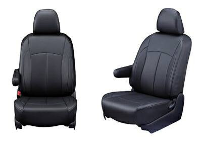 MR52S/MR92S ハスラー 後席両側パーソナルテーブル有り車用 シートカバー ネオ ブラック