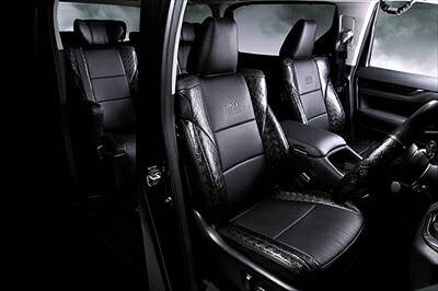 ZRR80系 ヴォクシー H29/7～ ZS/V/X/ZS 煌 8人乗り レザーシートカバー コンフォートモデル モノグラム タイプ【長納期商品】