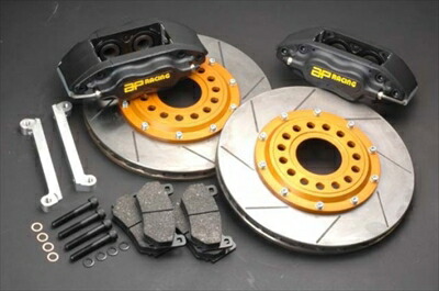 スープラJZA80 RZ フロントキャリパーとフロントローター スープラ JZA80 ブレンボ 6Pot Type-R キャリパーキット