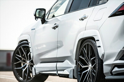 楽天市場】50系 RAV4 オーバーフェンダー (6ピースセット) 塗装済