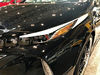 楽天市場】ヘッドライトガーニッシュ プリウスPHV ZVW52 MODELLISTA