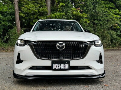 KL系 CX-80 フロントアンダースポイラー 塗装取付込