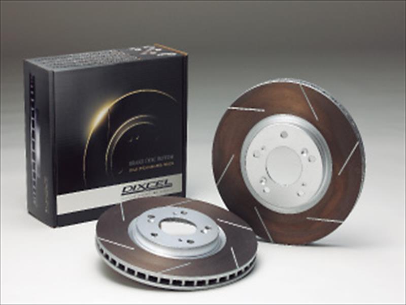 インプレッサ GC6 ブレーキディスクローター リア 92/10～93/8 A型 ABS付 HST Type 【スリット 12本】