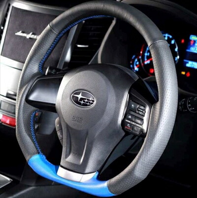 BRZ ZC6 SPORTS STEERING SS360-D ブルーフォーミュラー|Autostyle