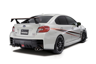 VAG VAB WRX アイスシルバーメタリック G1U サイドスカート