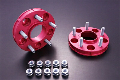 D1SPEC ワイドトレッドスペーサー ハブ専用モデル 114.3×5H P1.25 ピンク 25mm