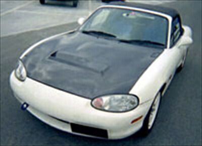 楽天市場】NB8C.6C エアロボンネット カーボン 取付込 : Autostyle