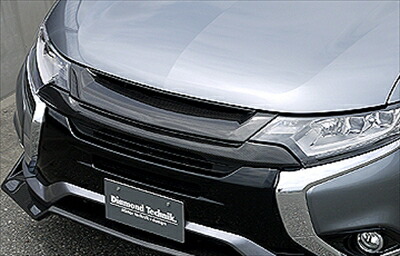 アウトランダー/PHEV GF/GG 後期 フロントグリル バージョンB カーボン製