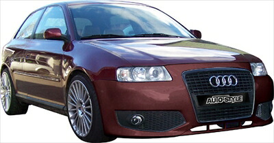 Audi A3 8P front bumper S3-style