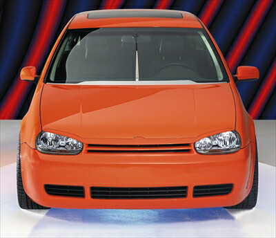 VW GOLF IV Front Bumper Clean Look ABS