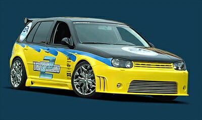 VW GOLF IV Front Bumper Street Line