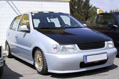 VW POLO Front Grille with Fins without Branding Suitable