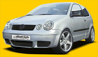 VW POLO 9N RS4 Style Front Bumper 106,799円