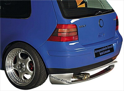VW Bora Rear Diffuser